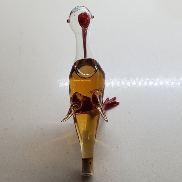 VINTAGE GLASS BIRD - Picture 2 of 3